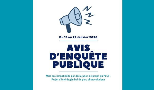 Avis d'enqu&ecirc;te publique