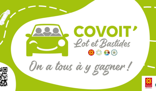 Covoit' Lot et Bastides : le nouveau service public de covoiturage